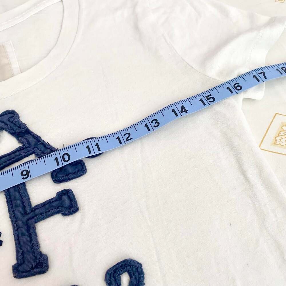 2000s abercrombie & fitch white baby tee - Picture 6 of 6